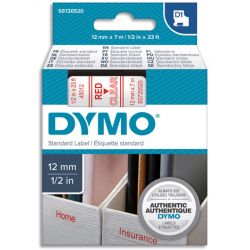 DYM RUBN DYMO D1 12MMX7M RGE/TRS 45012