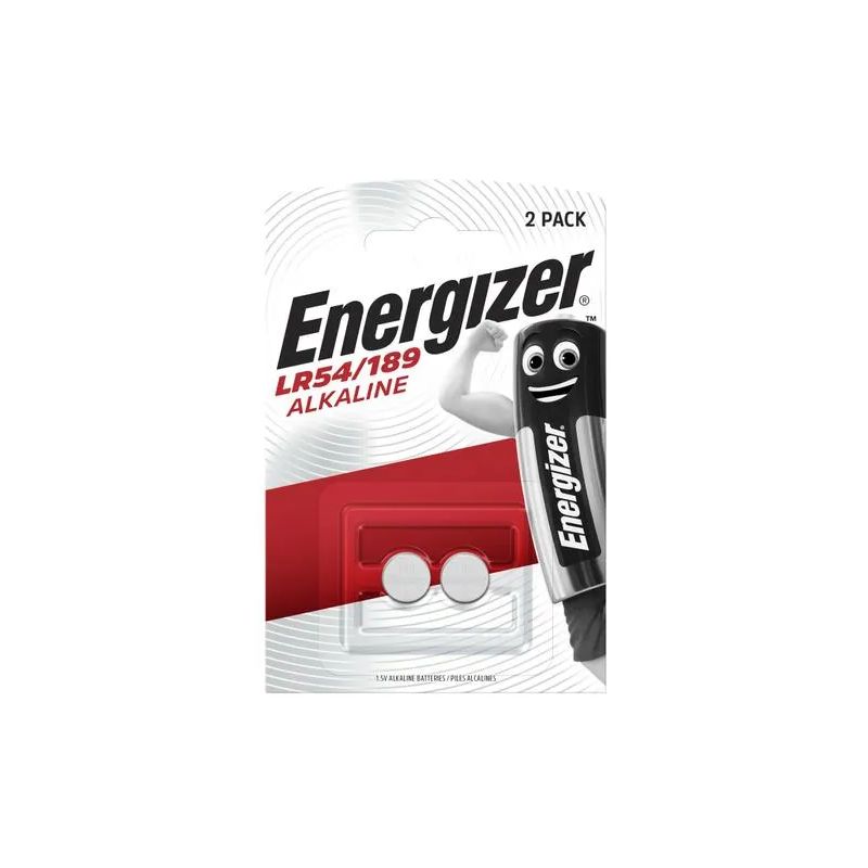 ENERGIZER Pile Calculatrice/Photo 189 LR54, pack de 2 piles