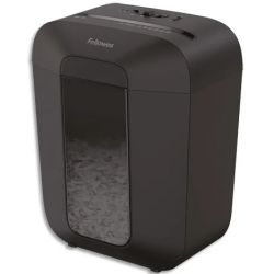 FELLOWES Destructeur LX45 coupe croisée 8 feuilles, P-4, 17L 4400501