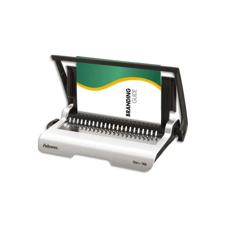 FELLOWES Perforelieur manuel STAR+ relie 15 feuilles, perfore 150 feuille, diamètre max 19mm 5627501