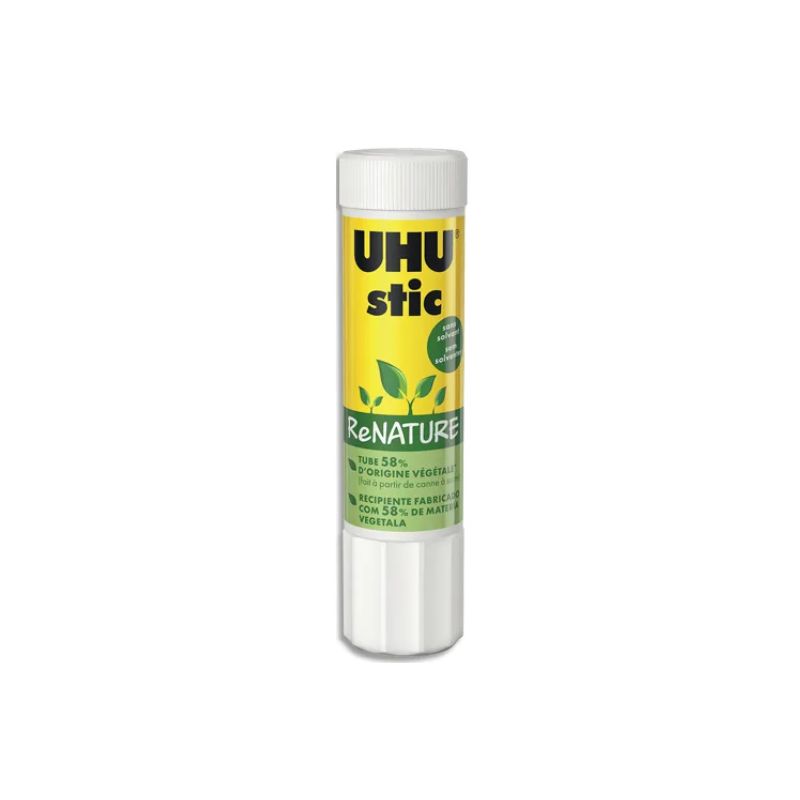 UHU Tube de colle Stic blanc 8g ReNATURE