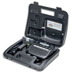 BROTHER Etiqueteuse bureautique avec valise 12mm PT-D210VP