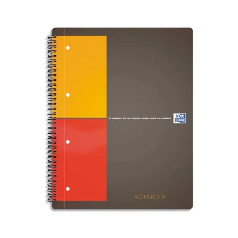 OXFORD Cahier ACTIVEBOOK spirales 160 pages