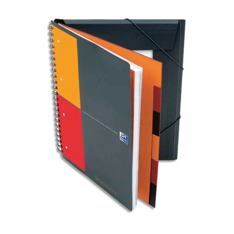 OXFORD Cahier ORGANISERBOOK spirales 160 pages