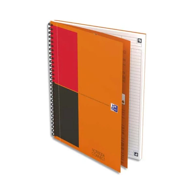 OXFORD Cahier NOTEBOOK I-CONNECT spirale 160 pages