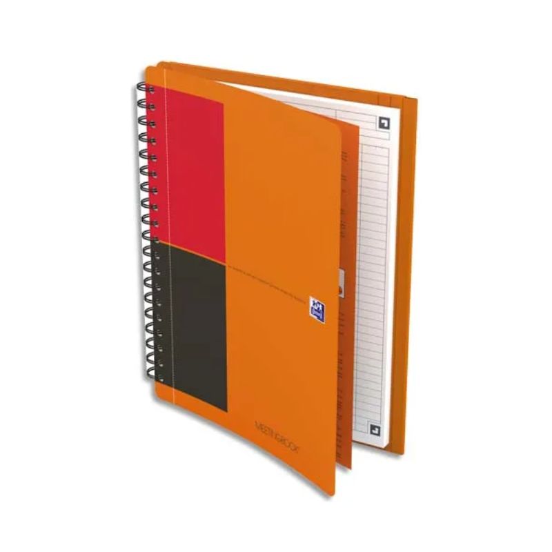 OXFORD Cahier MEETINGBOOK I-CONNECT spirale 160 pages
