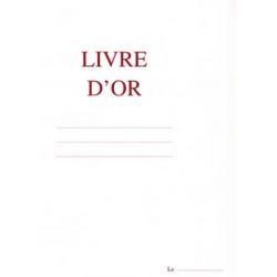 ELV LIVRE D OR 210X160MM 148P BLANC 5300