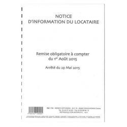 WEBER DIFFUSION Notice d'information du locataire