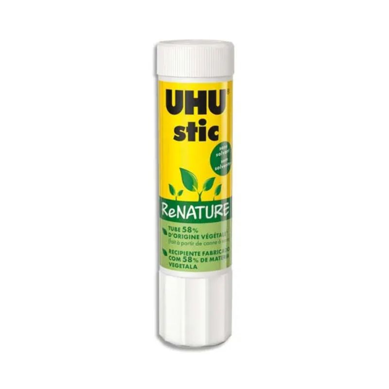 UHU Tube de colle Stic blanc 40g ReNATURE