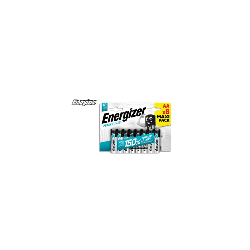 ENERGIZER Blister de 8 piles Max Plus AA 7638900437362