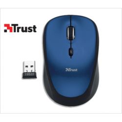 TRUST Souris sans fil bleu YVI ECO