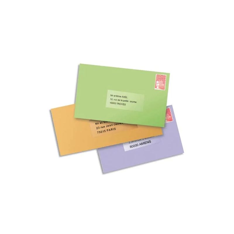 AVERY Pochette de 200 étiquettes jet d'encre invisible 99.1X67.7 J8565