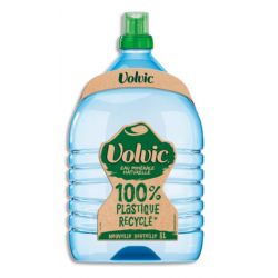 VOLVIC Bouteille plastique fontaine d'eau 8 litres minérale plate