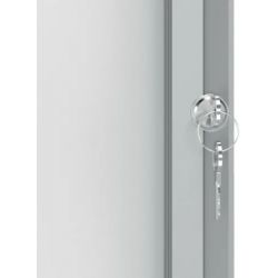 NOBO Vitrine d'affichage extérieure magnétique Premium Plus, à clé, capacité 12 feuilles A4, 1902581