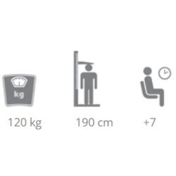 Fauteuil ergonomique synchrone sans appui tete noir