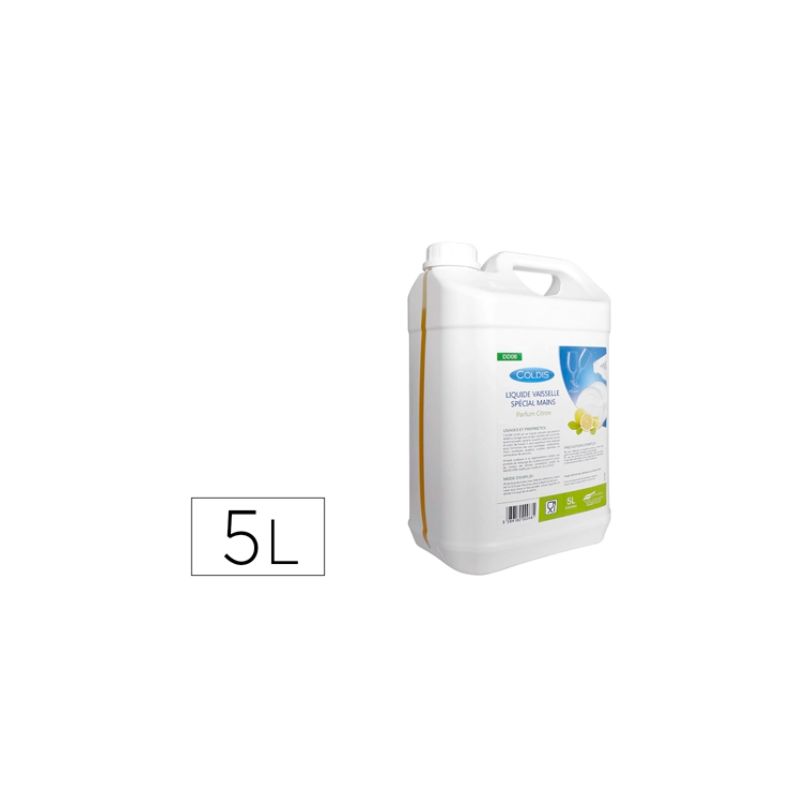 Liquide vaisselle mains citron ph neutre bidon 5l.