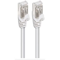 APM Câble RJ45, catégorie 7, S/FTP, droit, blanc, 5m