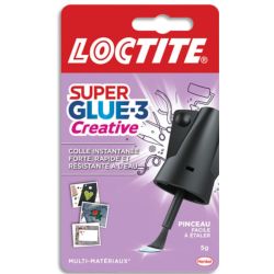 SUPER GLUE Flacon 5g Colle instantanée liquide