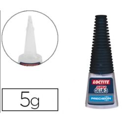 SUPER GLUE Flacon 5g Colle instantanée liquide Précision