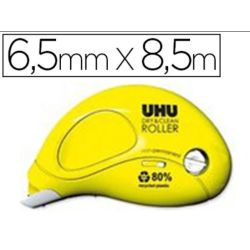 UHU DRY & CLEAN ROLLER jetable non permanent