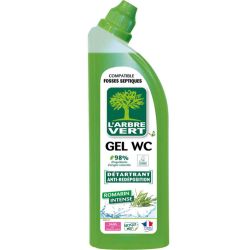 L'ARBRE VERT Gel WC 750ml détartrant romarin sans allergènes