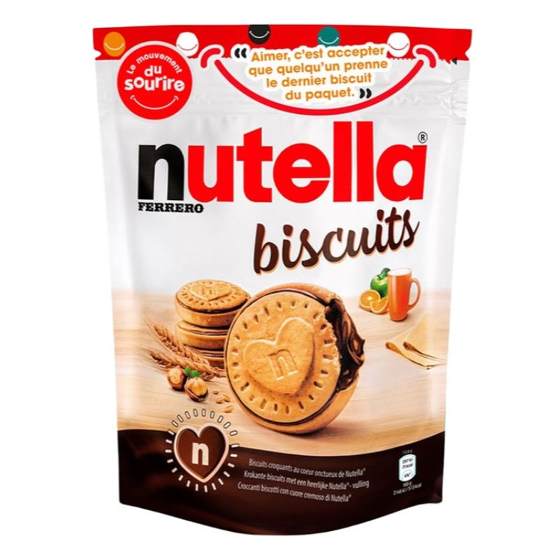Biscuits fourrés au Nutella