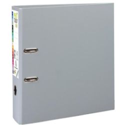  EXACOMPTA Classeur à levier en polypro PREMTOUCH dos de 8cm, coloris Gris Foncé