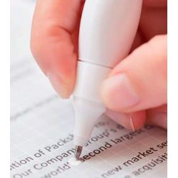 Stylo correcteur q-connect largeur bille 0.5mm séchage rapide 8ml.