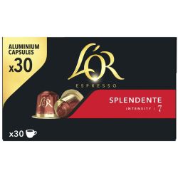 L'OR 30 Capsules de café splendente N°7